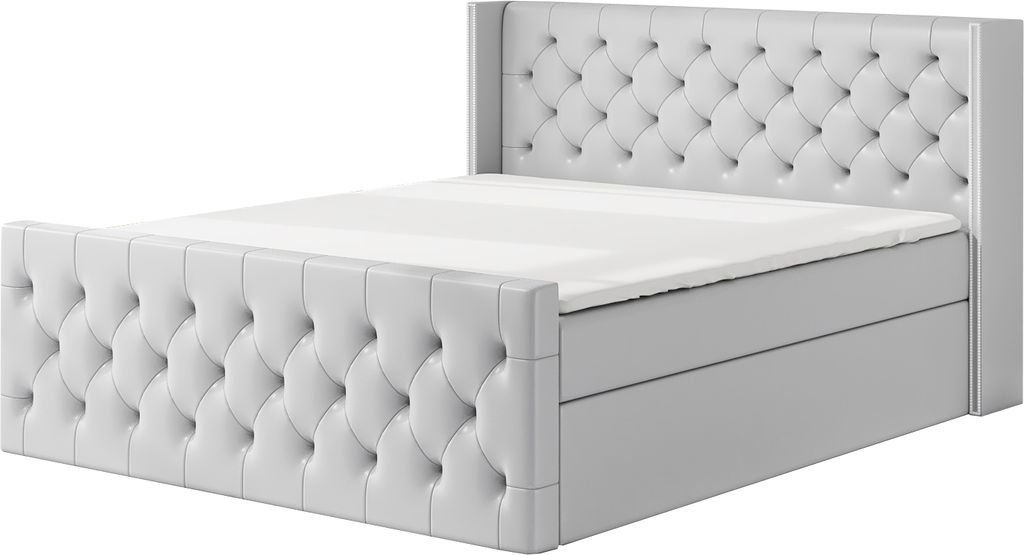 Boxspringbett BOKO 160x200 mit 2 Bettkästen, Produktbild 