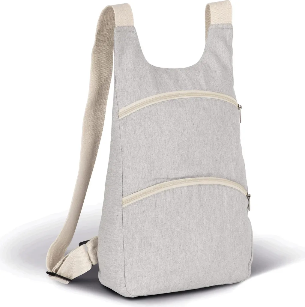 Sac à dos en polyester recyclé Kimood - Lot 10 - Poche antivol