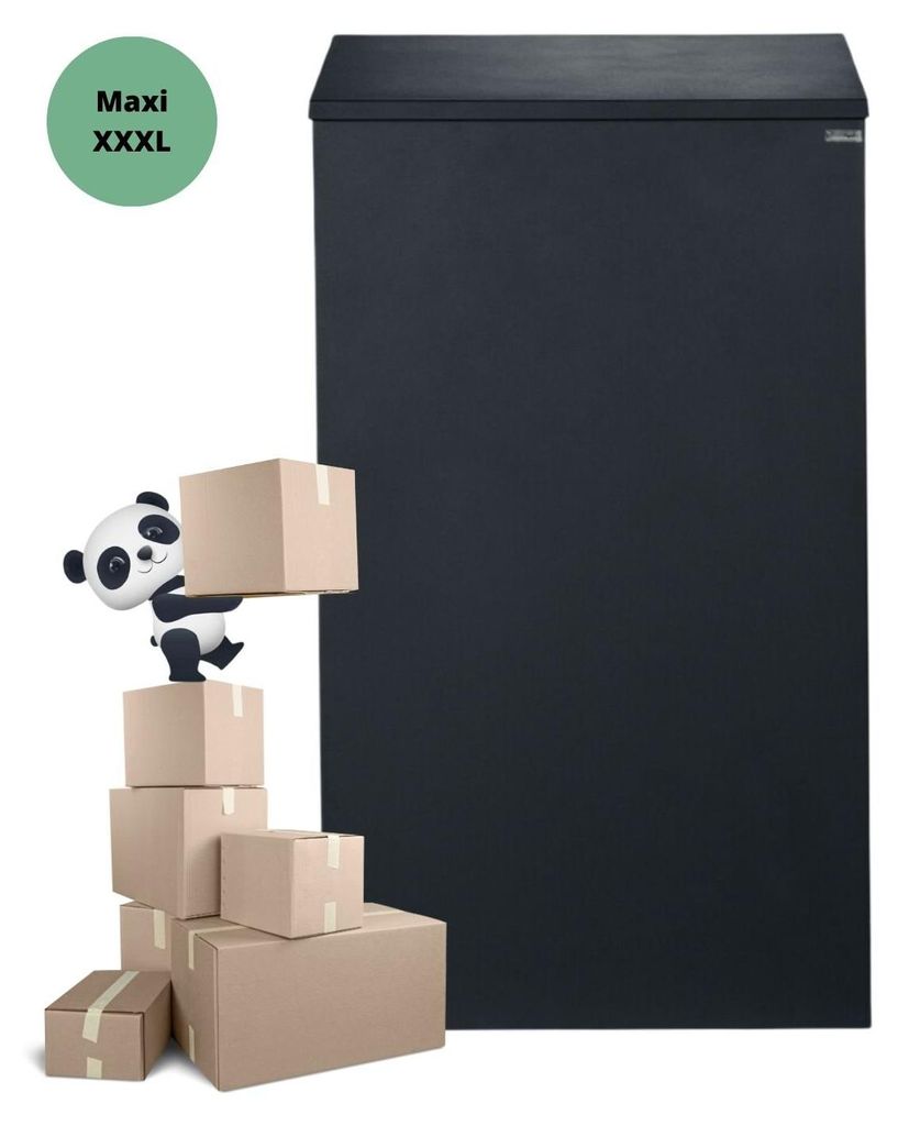 PakketPanda Maxi - Paket-Briefkasten XXXL - Reverse Produktbild 