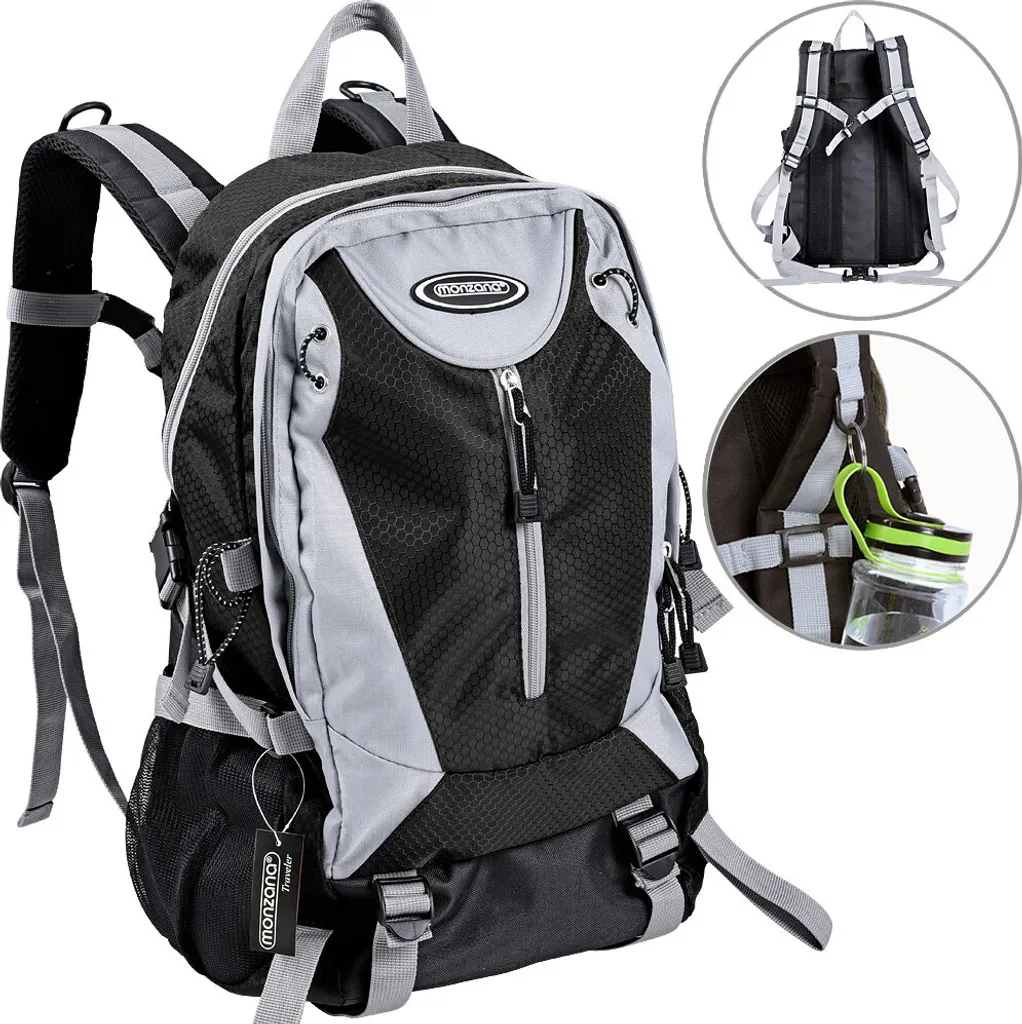 Sac à dos scolaire et loisirs 40L - Idéal voyage cabine et rando