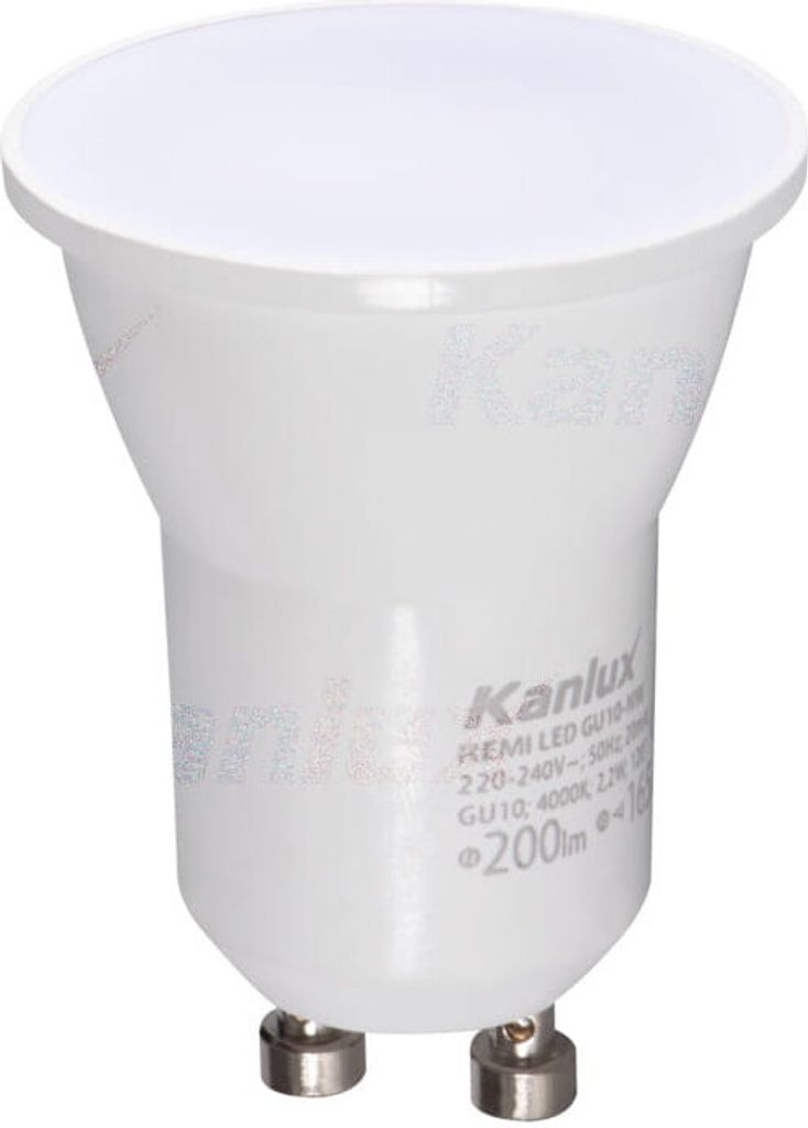 Lampadina LED GU10 2,2W bianco caldo Kanlux 33081 Immagine del prodotto 