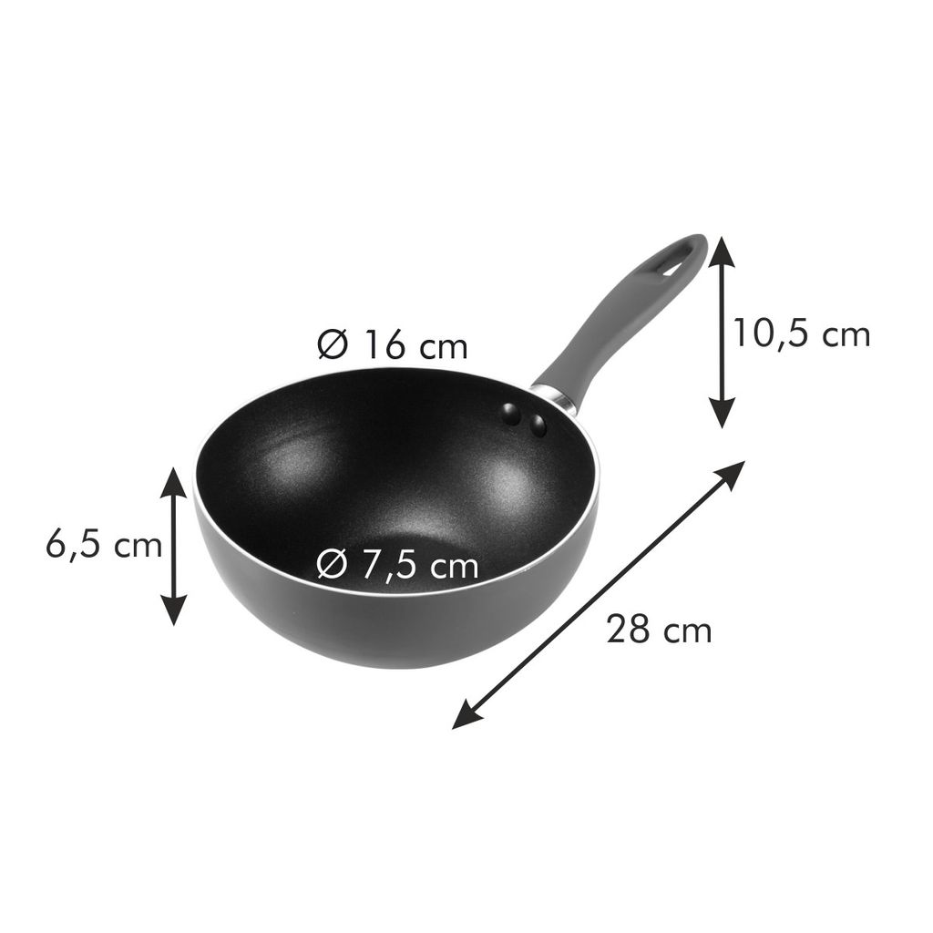 Tescoma Bratpfanne PRESTO MINI – ø12cm, Antihaftbeschichtet, Für Einzelportionen