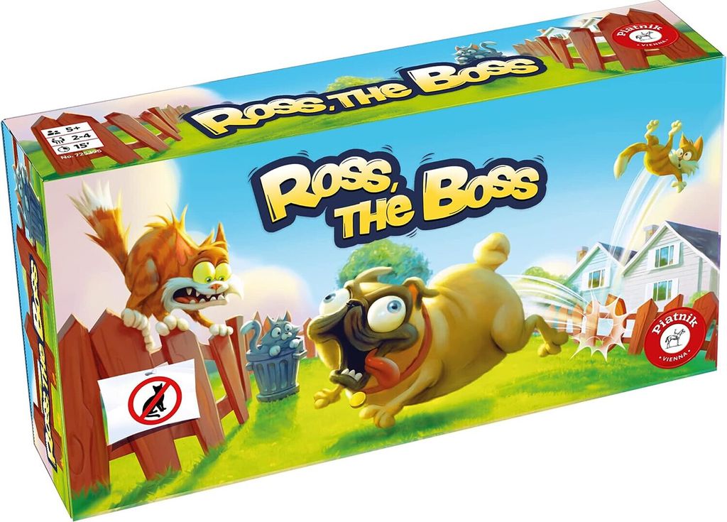 Piatnik - Gesellschaftsspiel - Ross, the Boss Brettspiel Familienspiel