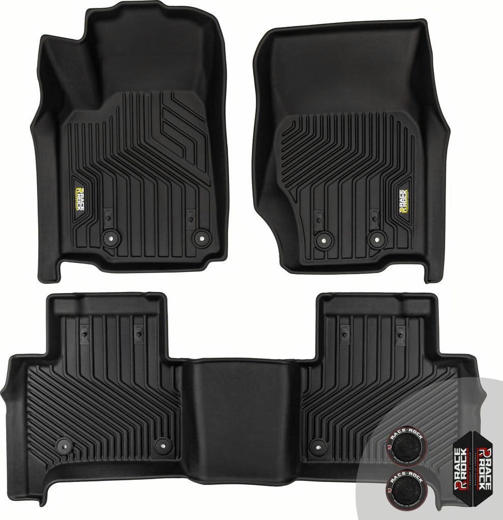 FROGUM Race Rock Autofussmatten 2in1 TPE + Velours für Jeep Grand Cherokee 4xe ab 2021