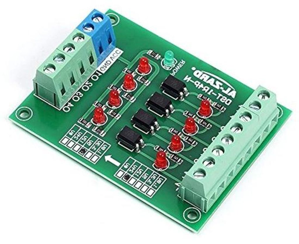 PLC-Signalwandler-Modul 3,3V-24V DC/DC-Wandler 4Bit