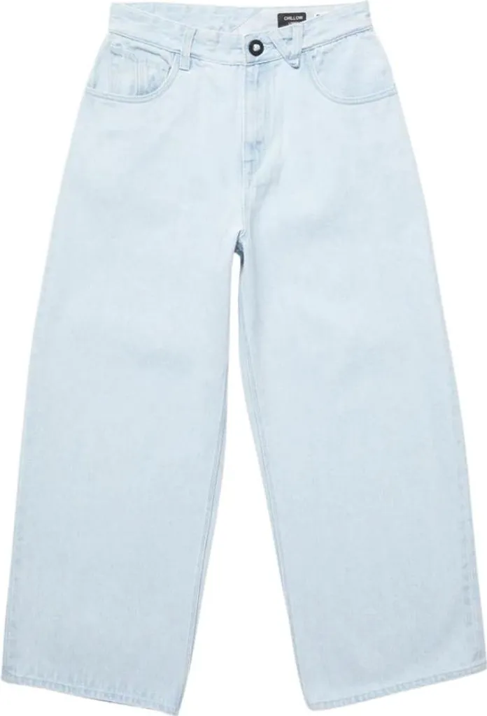 Jean de Skate Volcom BB Chillow Bleu Clair 24 - Coupe Large Confortable