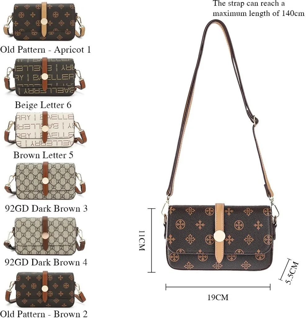 Baellerry Ursula KP36043 Marrone | Design Minimal e Funzionale - 4