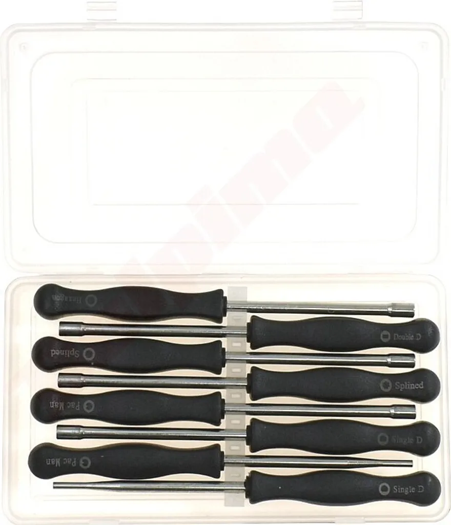 Tournevis Carburateur 8 Pcs Haute Qualité avec Boîte de Transport T
