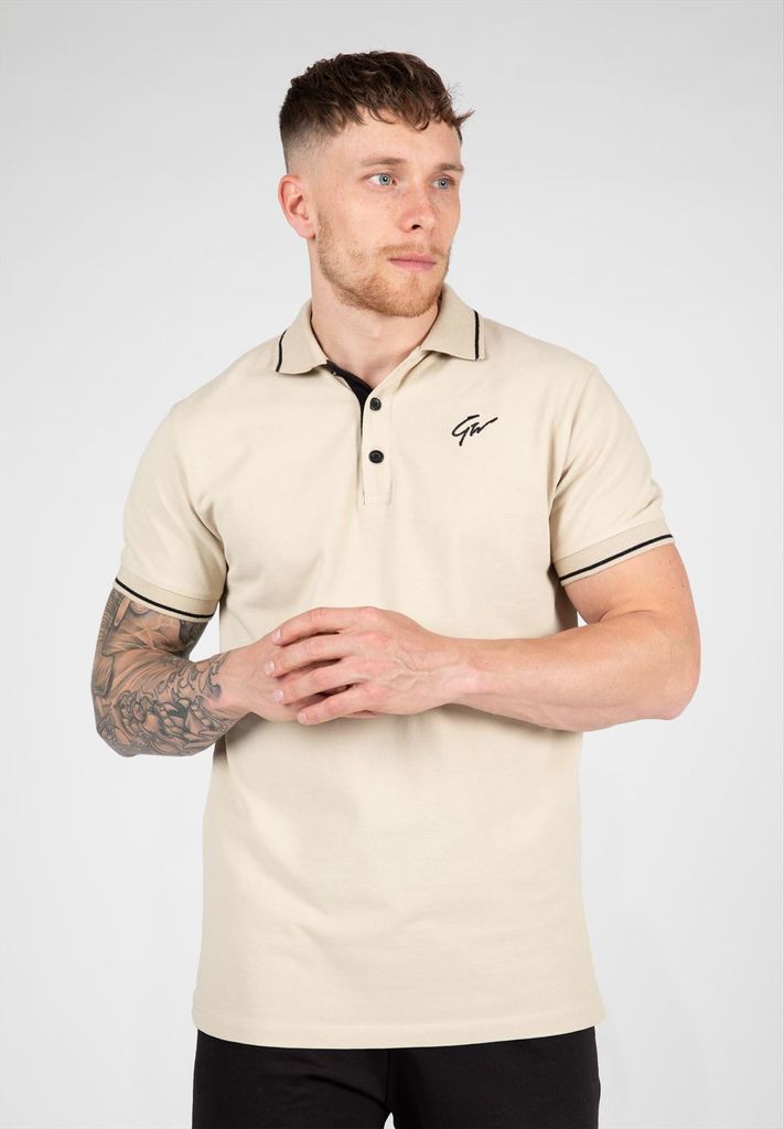 Gorilla Wear Delano Polo beige M