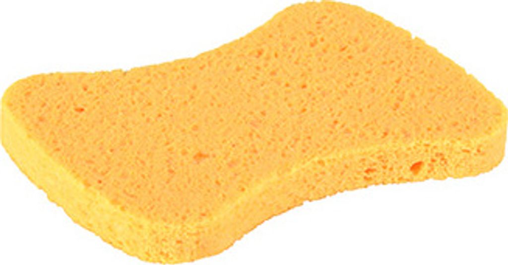 5 Topfreiniger, Schwamm 10 cm x 7 cm x 0,8 cm natur Produktbild 