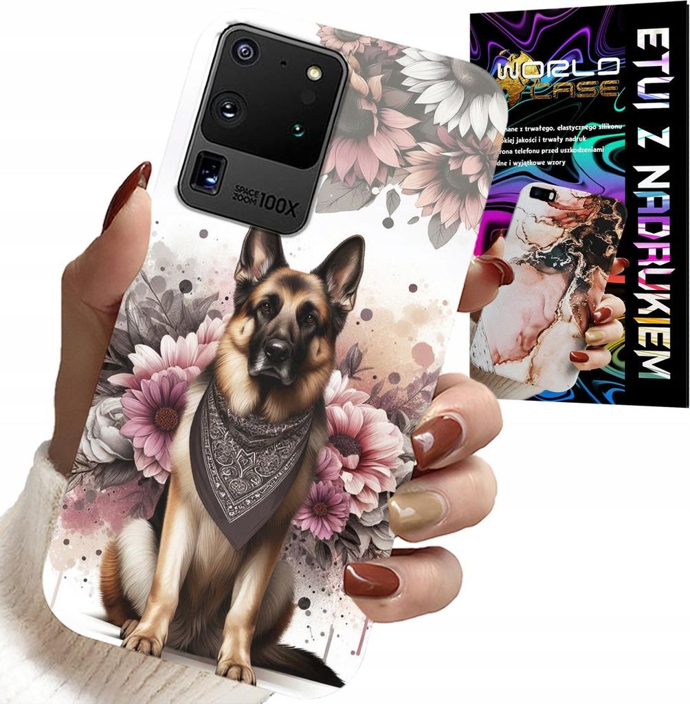 ETUI FÜR SAMSUNG GALAXY S20 Ultra - Deutscher Schäferhund Rasse PSY CASE