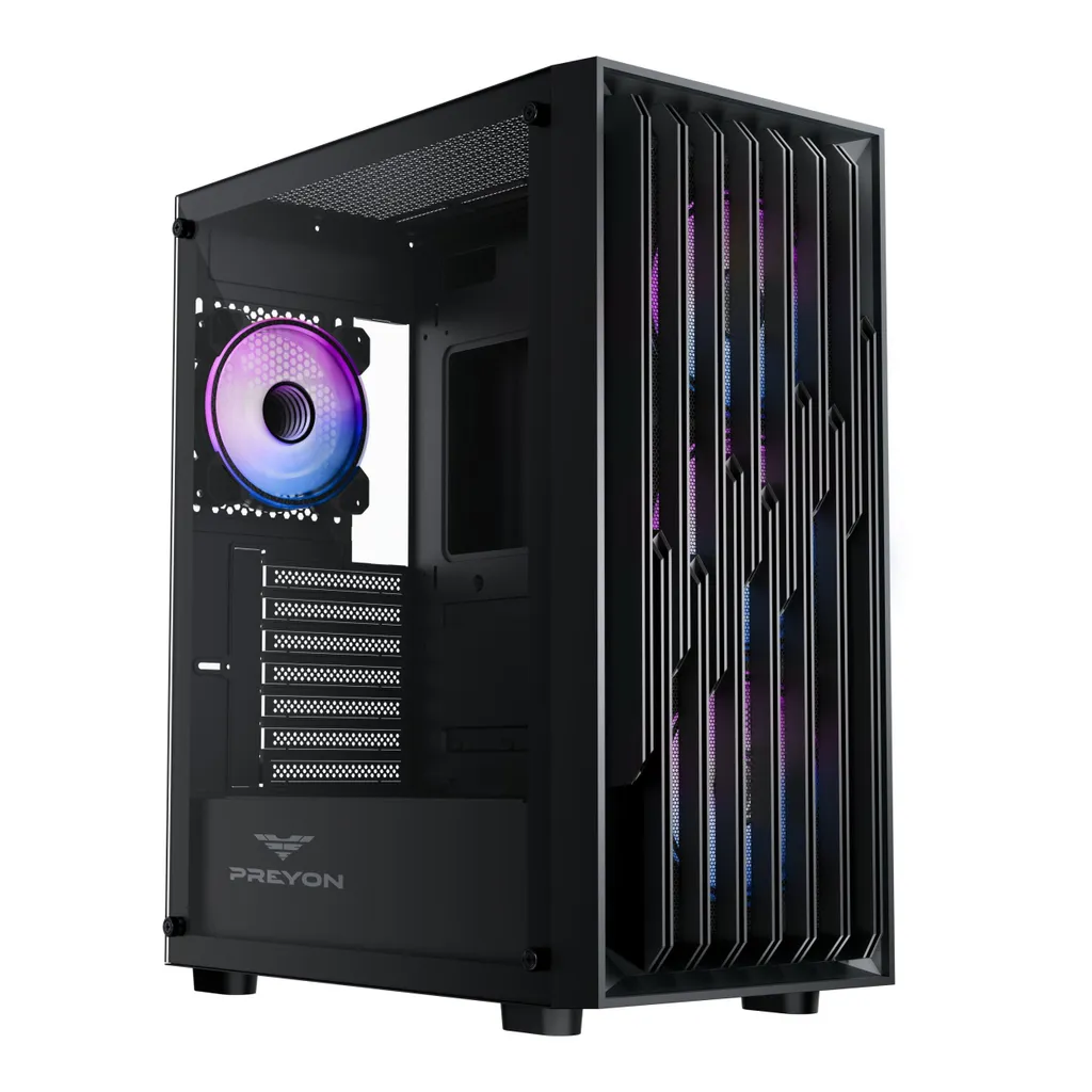 Boîtier PC Anti-Poussière PREYON Nest Quarry - Fini la Surchauffe du GPU