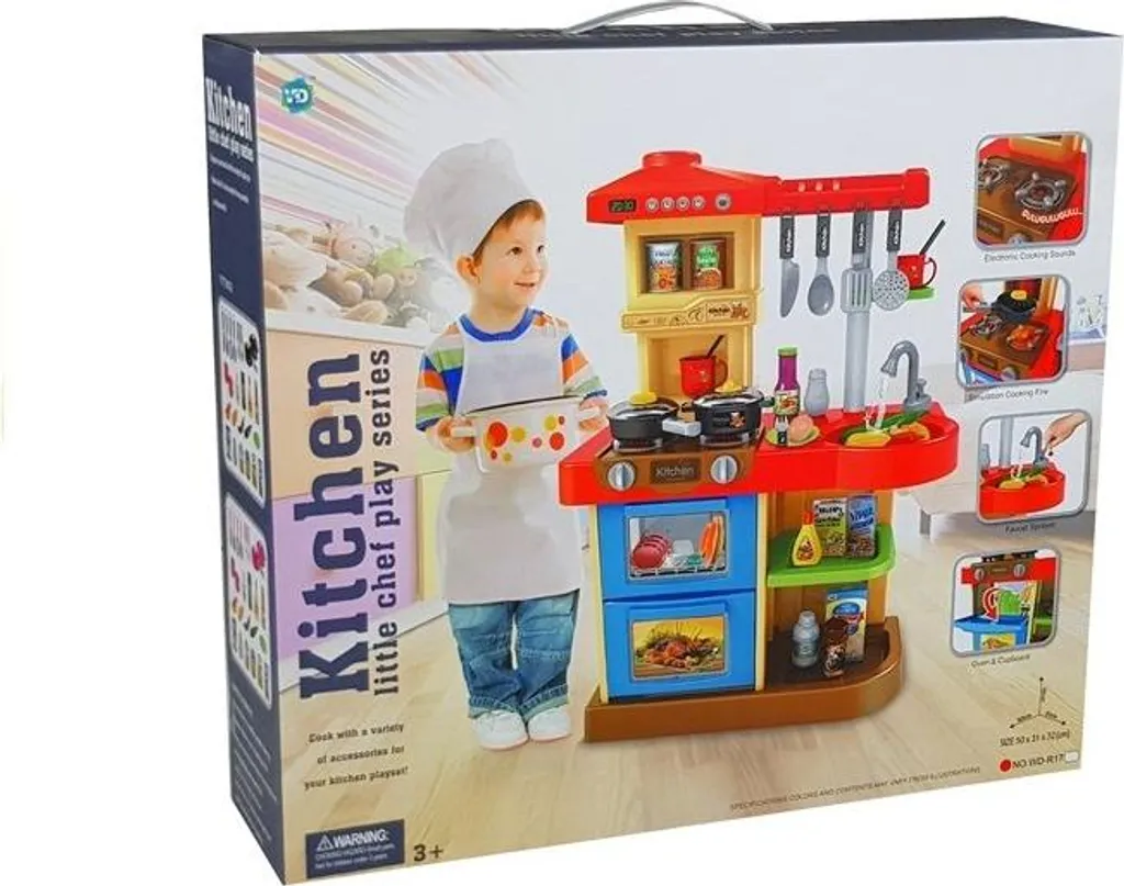 Cuisine pour tout-petits éducative avec sons et lumières - Pack Complet - 5