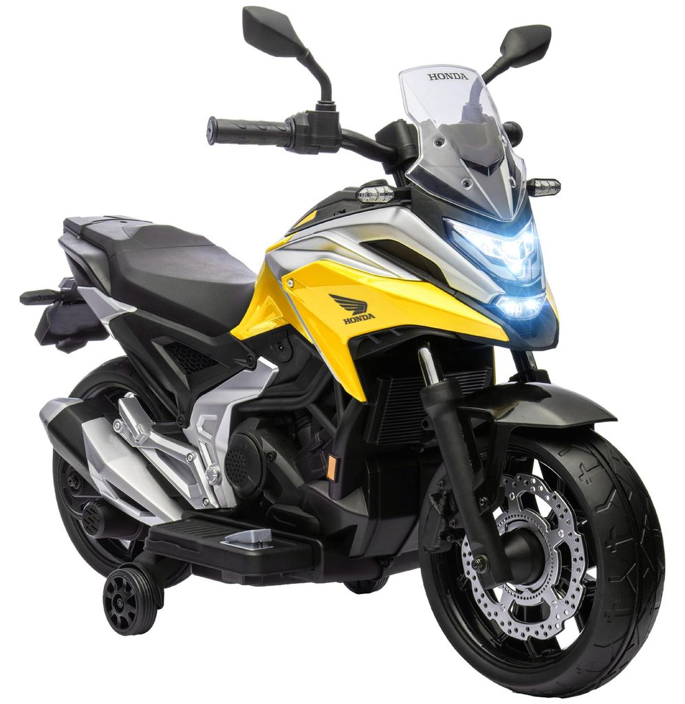 AIYAPLAY Kinder Elektro-Motorrad 12V Kindermotorrad mit MP3 Produktbild 