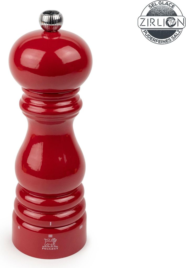 PEUGEOT Salzmühle PARIS 18cm Passionsrot Lackiert Produktbild 
