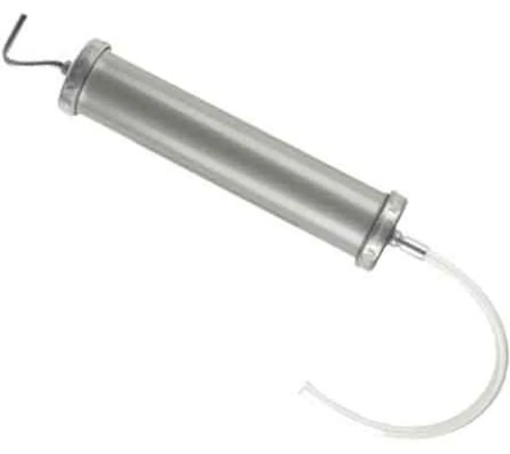 Seringue à huile 500 ml Pressol avec corps en acier et couvercle zinc
