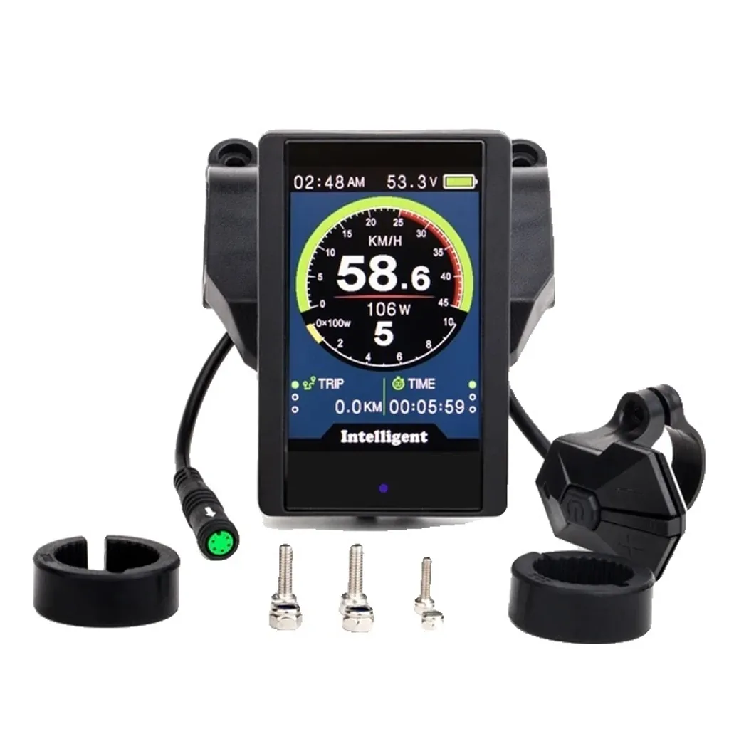 Écran pour Vélo Électrique P850C Idéal pour Randonnée avec Chargeur USB