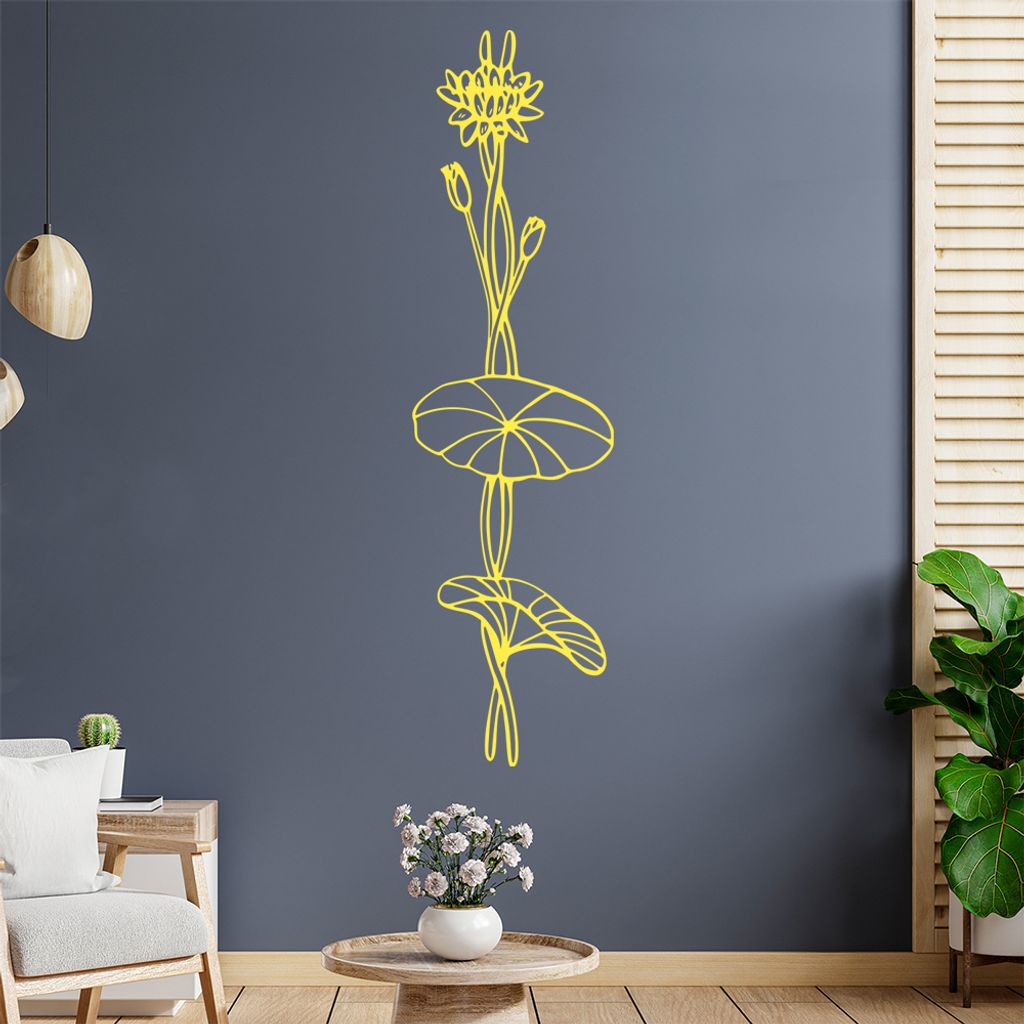Blumen - Ranken Wandtattoo in 6 Größen - Wandaufkleber Wall Sticker - Dekoration, Küche, Wohnzimmer, Schlafzimmer, Badezimmer