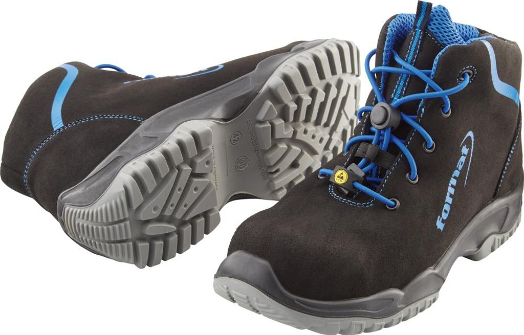 FORMAT Sicherheitsstiefel Bern S3 ESD Gr. 44, Schutzstufe:S3, Größe:45, Weite:12