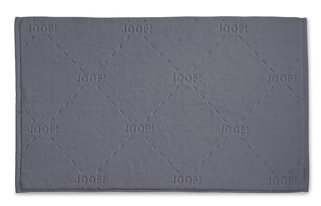 Tappetino Bagno JOOP! Dash 73 Antracite 45x65 - Design Contemporaneo