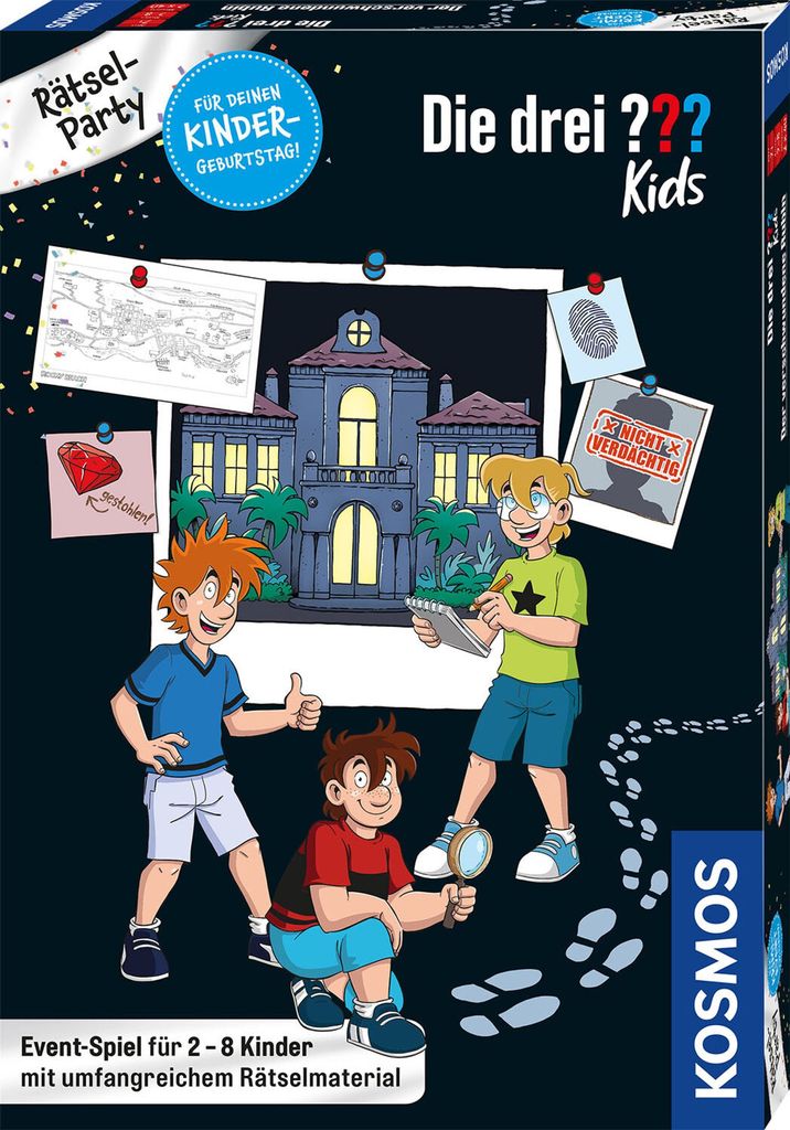 Die drei ??? Kids - Rätsel-Party - Kosmos 683443 - (Spielzeug / Gesellschaftsspiel)