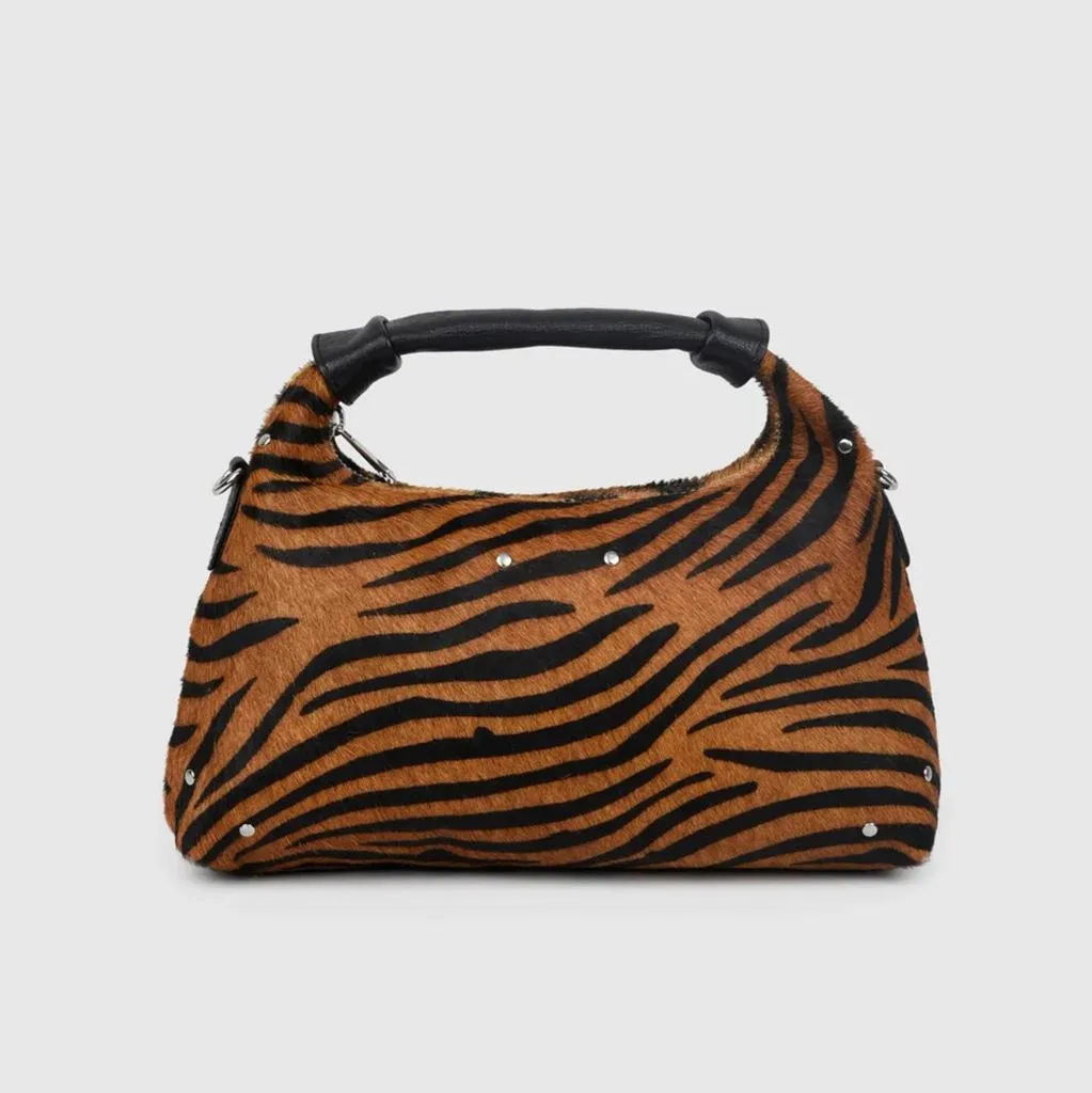 Sac à main Soirée Nunoo Dandy Stripes Deluxe Animalier Chic