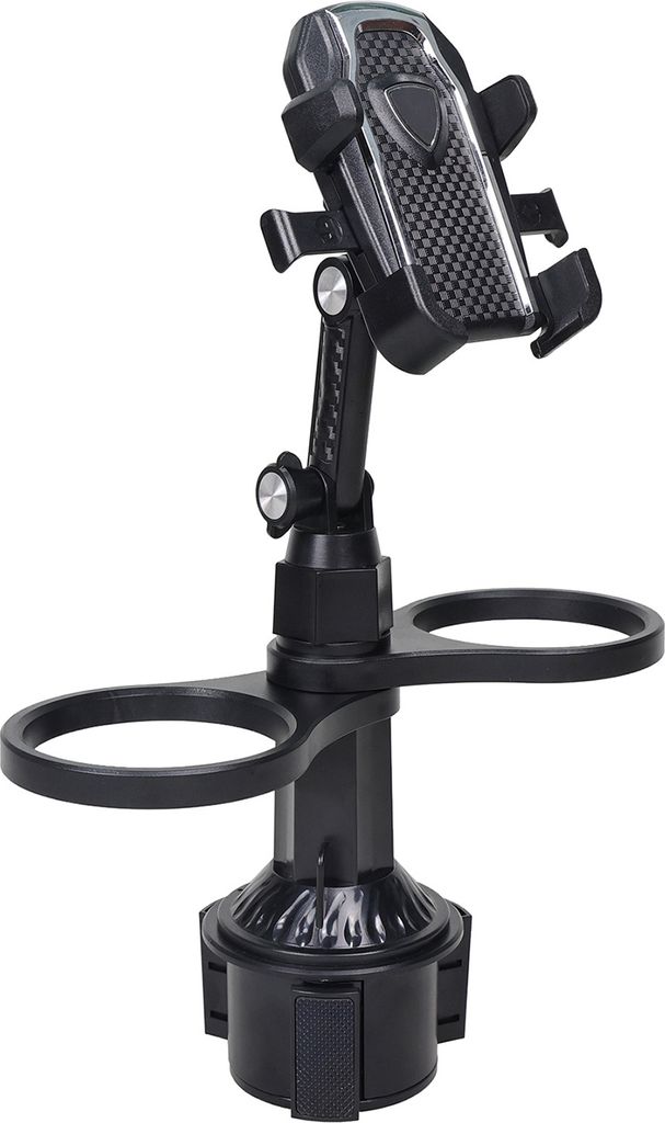 Getränkehalter-Erweiterungsfach fürs Auto, 360-Grad-Drehung, Anti-Shake, universell, einfach zu installieren, Auto-Lebensmitteltablett, Handyhalter