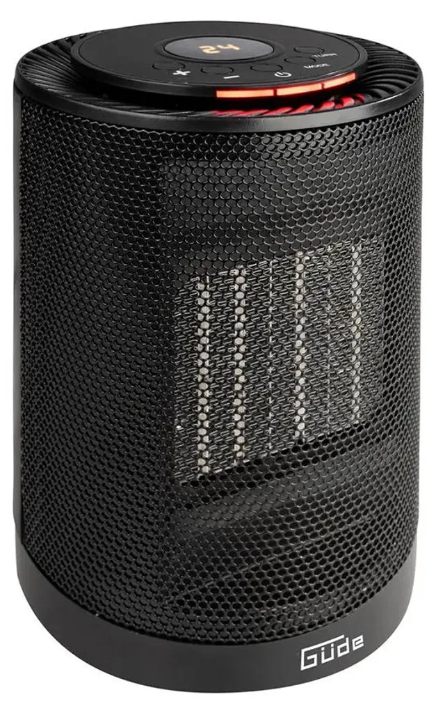 Radiateur Soufflant avec Minuterie et 2 Niveaux de Chauffe Réglables