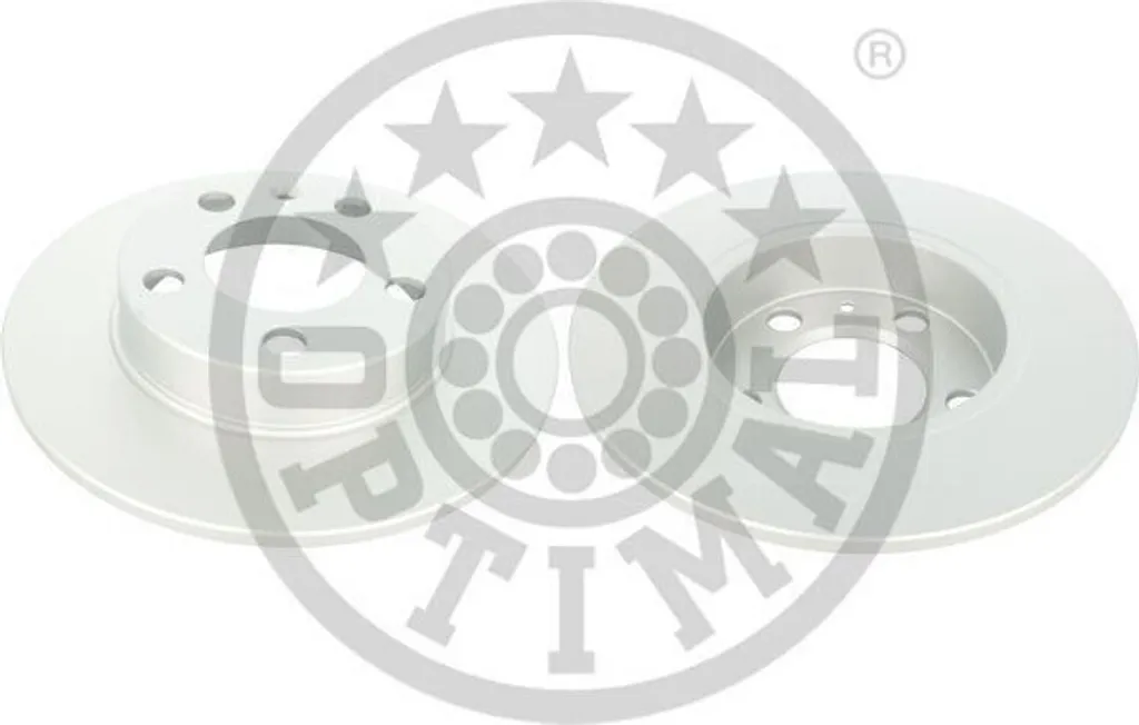 Disque de frein arrière VW Golf IV et Bora : kit de remplacement 2x OPTIMAL