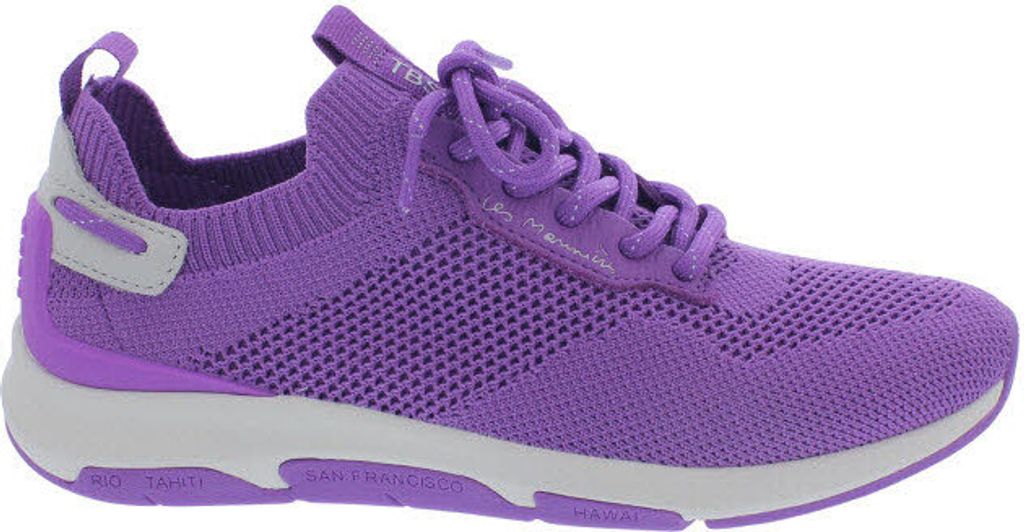 TBS Jellina, Tennis Knit Eco PET, Orchidee, Wechselfußbett A7136 37