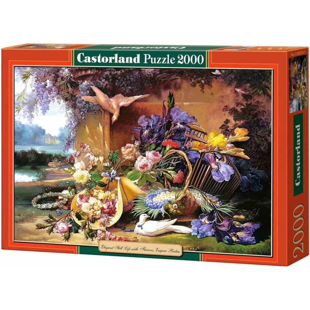 Układanka CASTORLAND martwa natura z kwiatami 2000 Zdjęcie produktu 