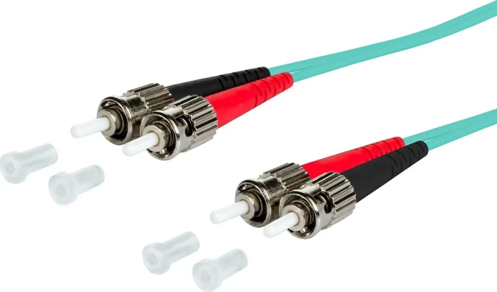 BTR 151J1AOAO10E Cavo patch OM3 2xST/2xST MM 1m aqua I-V(ZN)H 50/125 (151J1AOAO10E)