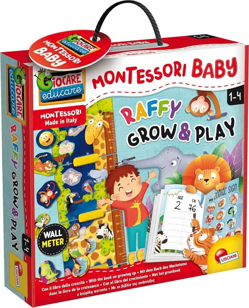 Booster la Motricité Fine Bébé avec Lisciani Montessori 92789 Éveil