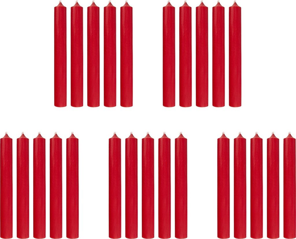 BUTLERS Stabkerze RAINBOW 25er-Set