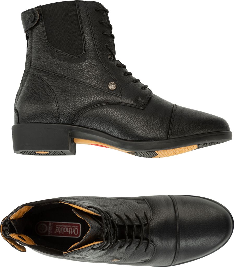 Südwind Advanced II BZ Lace Soft Leder Reitstiefeletten braun od. schwarz, Farbe:brown, Größe:44