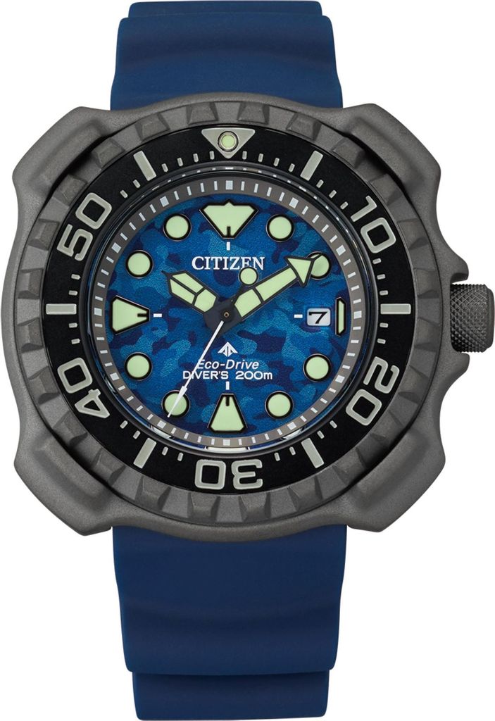 Citizen BN0227-09L Eco-Drive Promaster Titanium Herrenuhr 47mm 20ATM