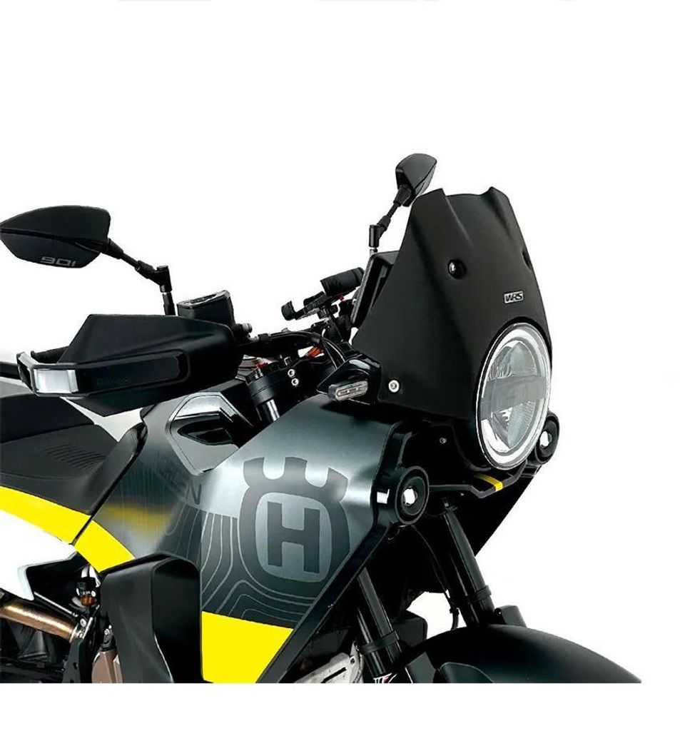 Wrs Enduro Husqvarna Norden 901 Abs 23-24 Windschutzscheibe Silber Silber One Size