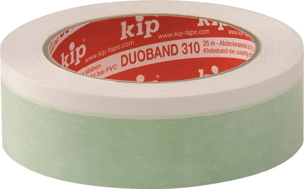 KIP Duoband 310 Ruban adhésif double face puissant 25mm x 25m Pro