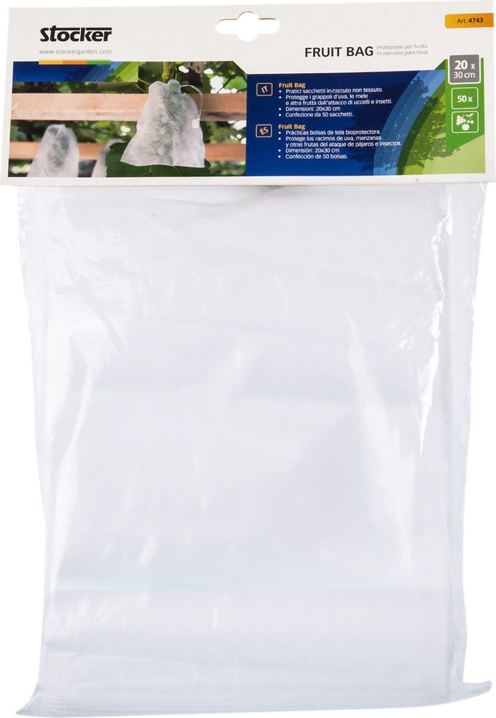 Obstbeutel 20x30cm (50 Stück) STOCKER