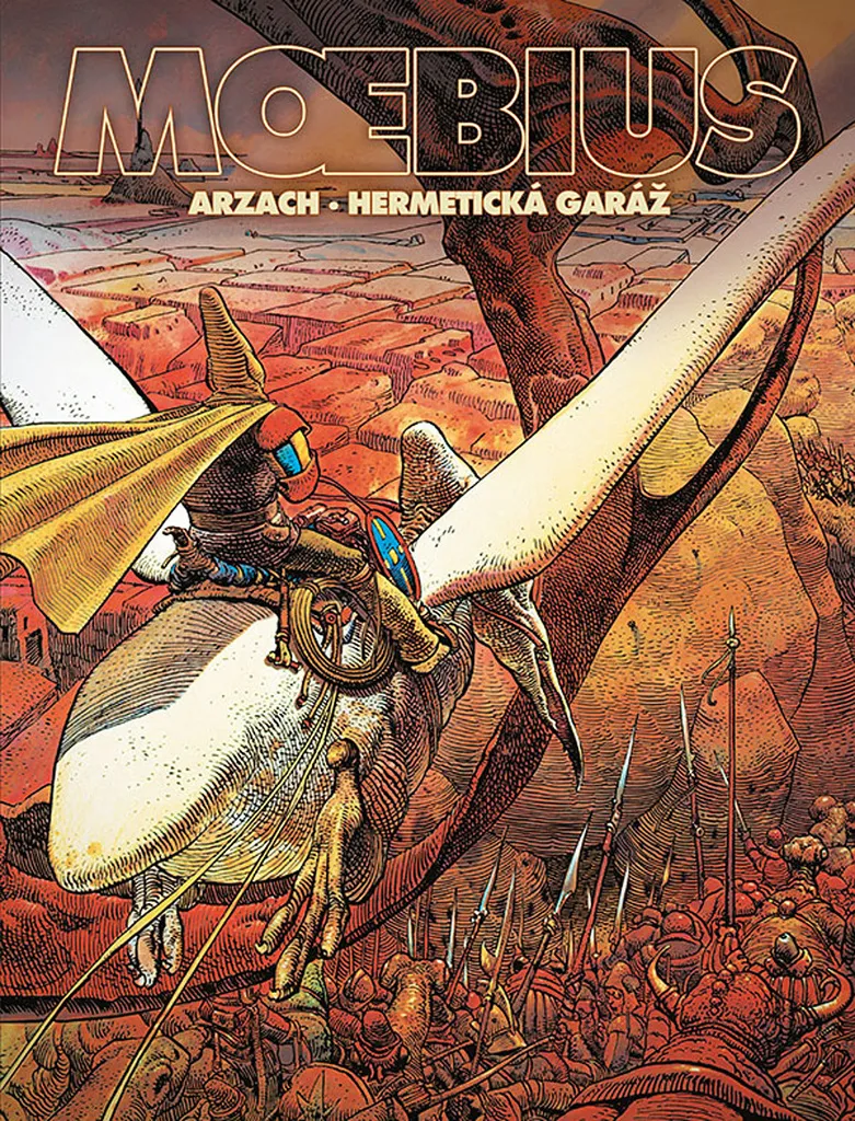 BD Moebius Arzach / Le Garage Hermétique - Édition CREW reliée 160 pages
