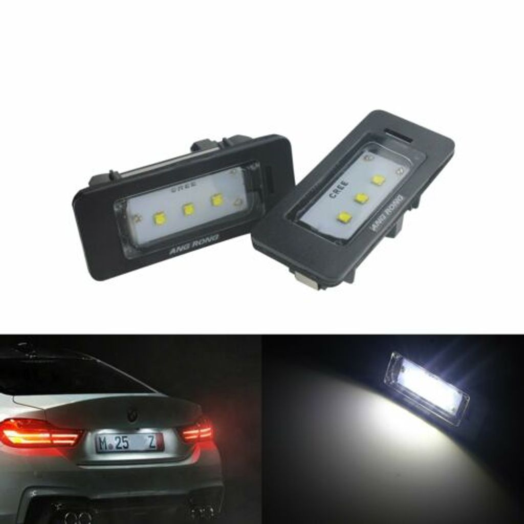 2X LED Kennzeichenbeleuchtung für BMW E90 M3 E92 E39 E39 E61 E60 E93 E82 E88 E90