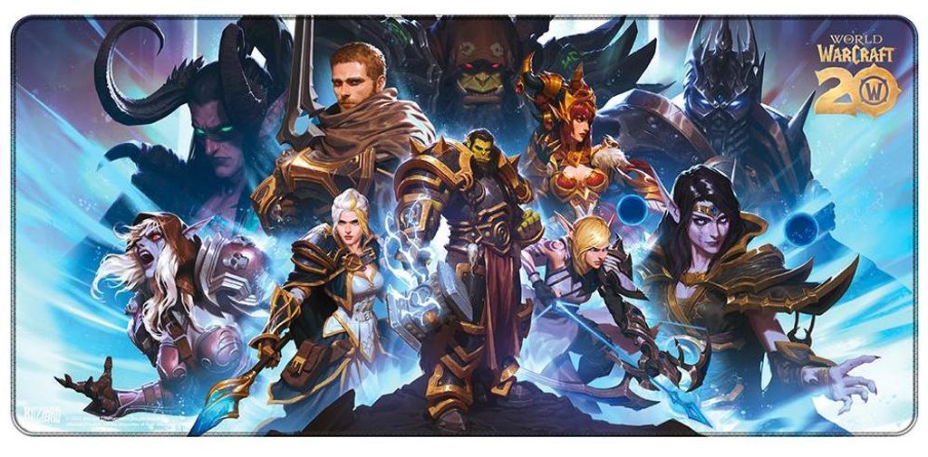 Gaming podložka World Of Warcraft - 20th Anniversary, XL Obrázok produktu 