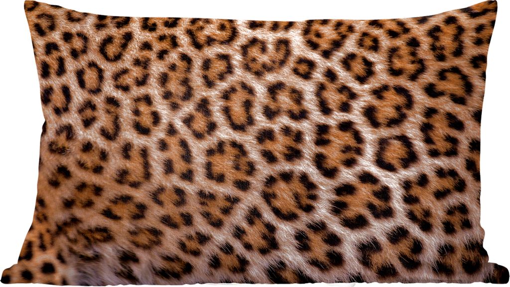 MuchoWow Zierkissen Sofakissen Wohnzimmer Dekokissen 50x30 cm Panther Druck - Wohnzimmerdekoration - Polster mit Photo