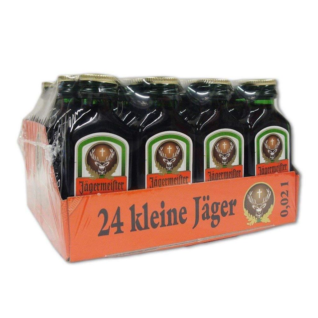 24 x 0,02 l | Jägermeister malé lahve bylinný likér mini Obrázek produktu 