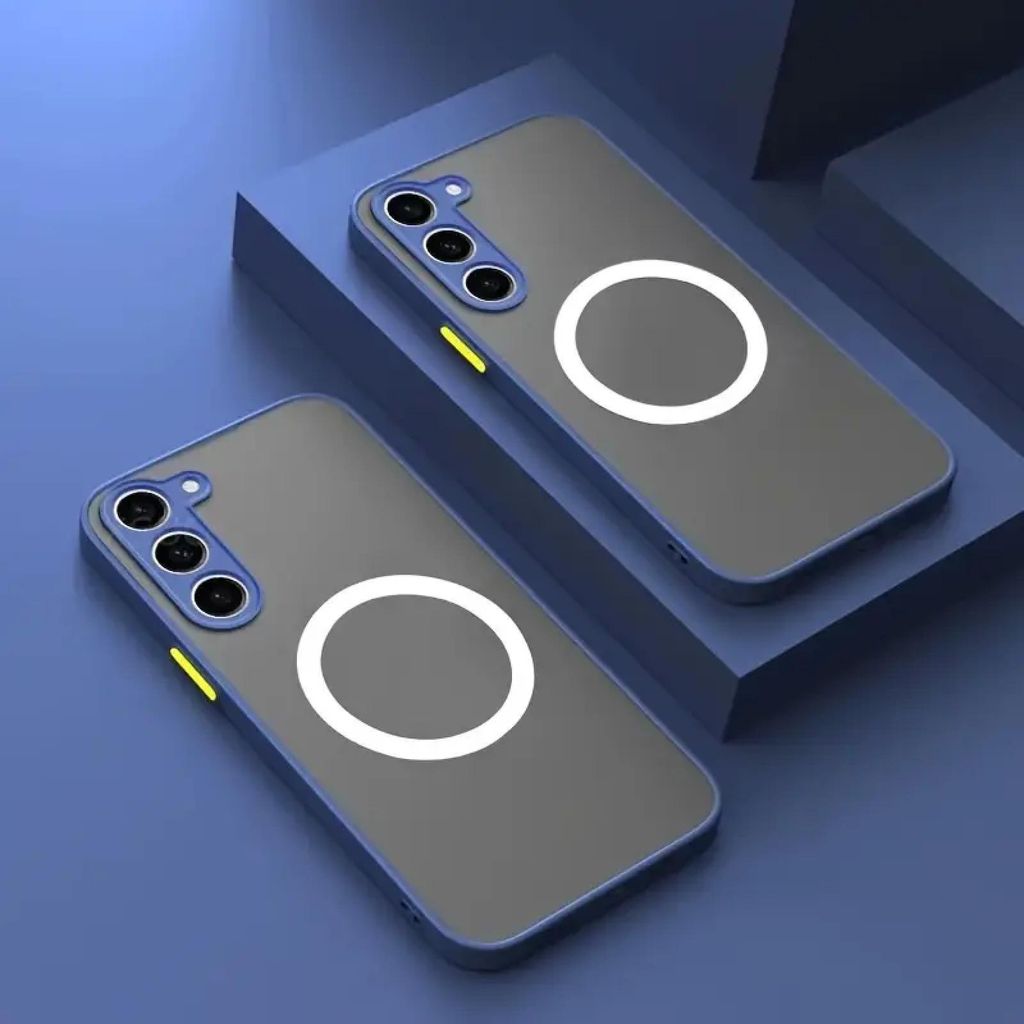 Magsafe Handyhülle für Samsung Galaxy A22 5G TPU Schutz Hülle mit Magnet Ring für induktives laden Schutz Cover Case für Magsafe Zubehör Far...