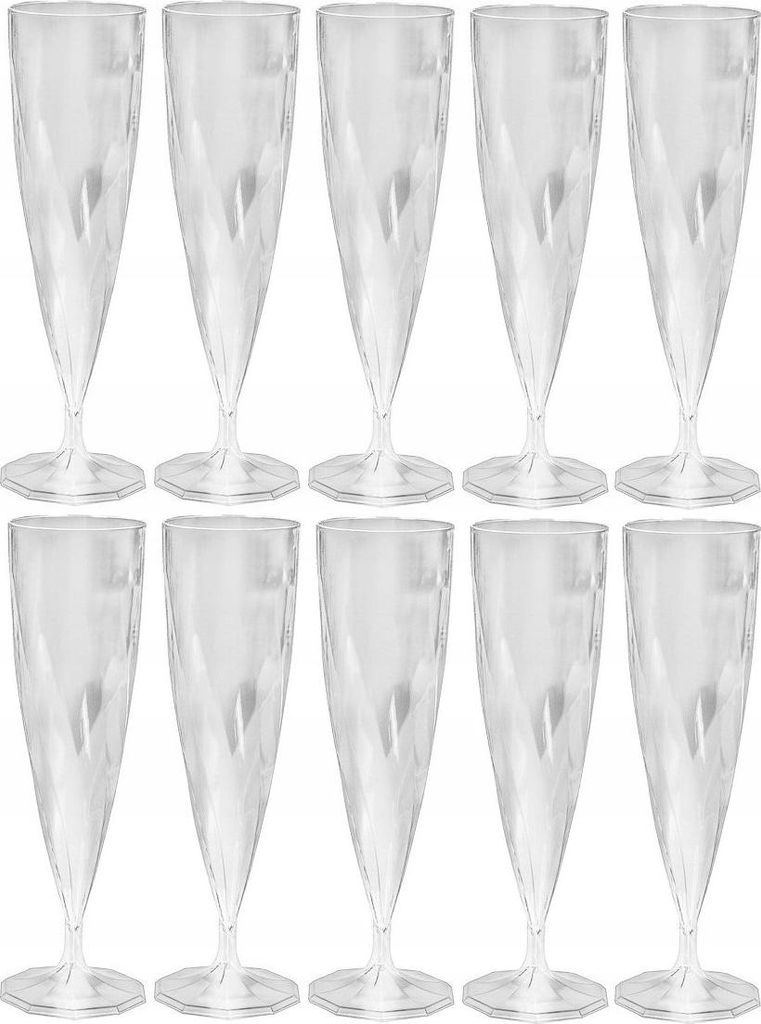 Verres PS transparents 13,5 cl (FL 13 CRISTAL) 10 pièces Image du produit 