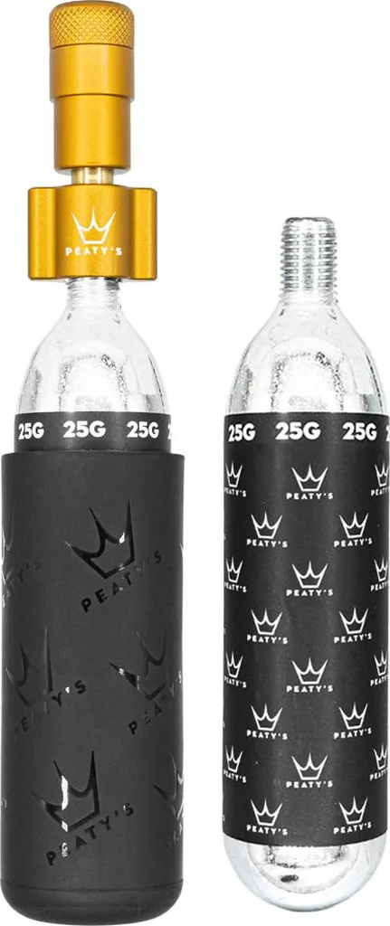 Gonfleur CO2 Peatys HoleShot VTT avec deux cartouches 25g bourbon