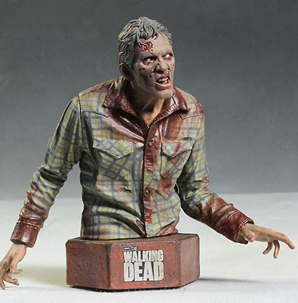 Mini Bust The Walking Dead Gentle Giant Édition Limitée Peint à la Main