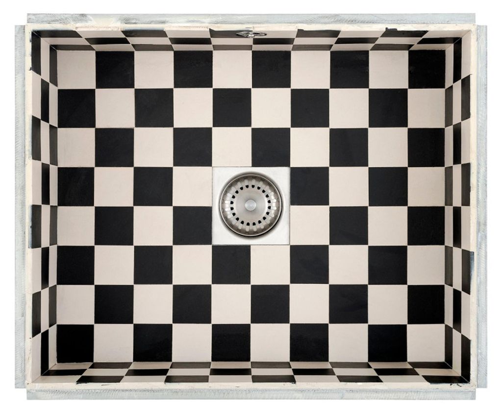 Caressi Gefliestes Spülbecken, Country-Style CATO5040, Produktbild 