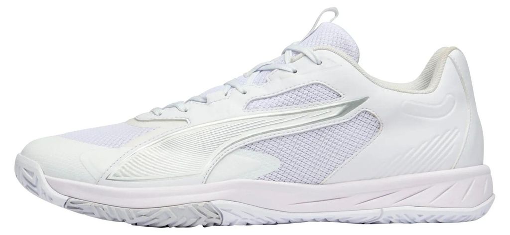 PUMA Accelerate Pro 4, Größe:42.5 (UK 8.5), Farben:PUMA White-PUMA Silver